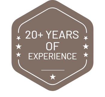 20+ years of experience